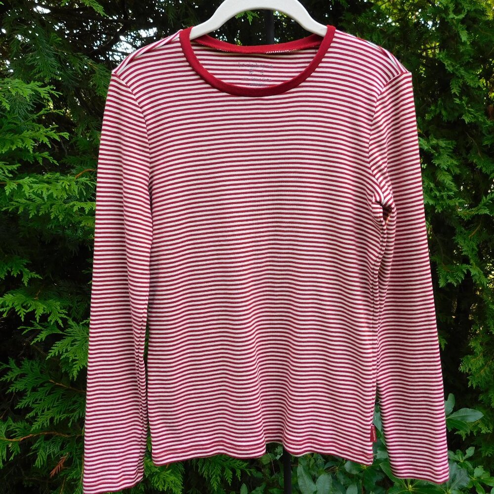 Liz Claiborne Supima Cotton Striped Tee